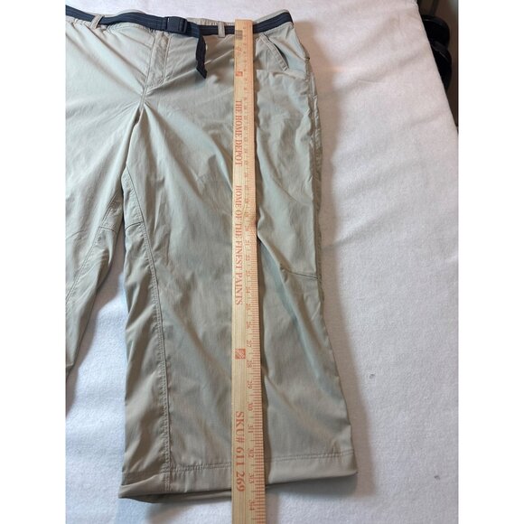 L.L. Beans  Cargo Capri Mens Convertible Cargo Short Beige Size 1x plus - Picture 3 of 15